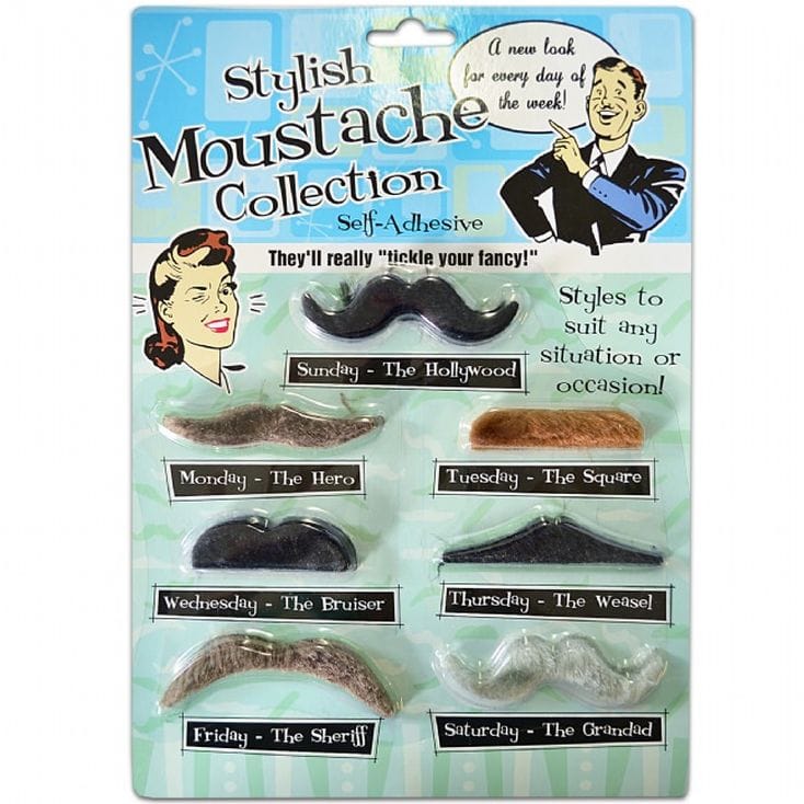 Fake Moustache Set Find Me A Gift