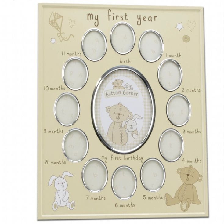 Baby's First Year Photo Frame Find Me A Gift