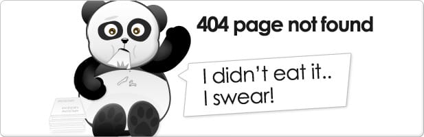 Missing content makes panda sad :(