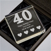 Thumbnail 2 - Personalised 40th Birthday Keepsake