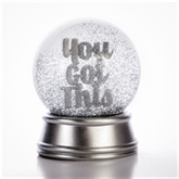 Thumbnail 2 - "You Got This" Glitter Snow Globe