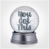 Thumbnail 3 - "You Got This" Glitter Snow Globe