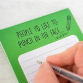 Thumbnail 1 - People I'd Like To Punch Memo Pad