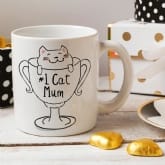 Thumbnail 1 - no 1 cat mum mug