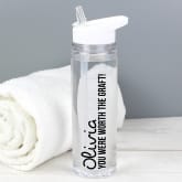 Thumbnail 4 - Personalised Love Catch Phrase Water Bottles
