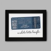 Thumbnail 6 - Personalised Concert Ticket Poster