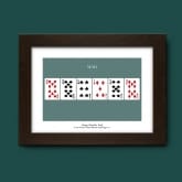 Thumbnail 4 - Personalised 50th Playing Card Poster