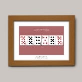 Thumbnail 6 - Personalised 50th Playing Card Poster