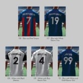 Thumbnail 8 - Personalised Football Shirt Wall Print