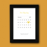 Thumbnail 5 - Personalised Our Wedding Date Prints
