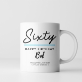 Thumbnail 6 - Personalised Classy 60th Birthday Mug