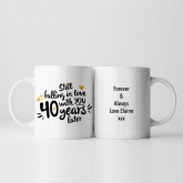 Thumbnail 9 - Still Falling in Love 40 Years Later Personalised Mug 