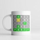 Thumbnail 7 - Party Word Puzzle Personalised Mug