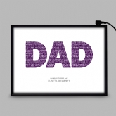 Thumbnail 10 - Things Dad Loves Personalised Lightbox