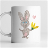 Thumbnail 2 - Personalised Your Childs Art on a Mug