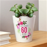 Thumbnail 1 - Personalised 60th Birthday Plant Pot