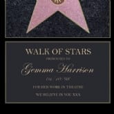 Thumbnail 4 - Personalised Walk of Stars Purse/Wallet Insert