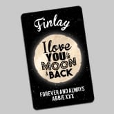 Thumbnail 9 - Personalised Love You to the Moon and Back Wallet/Purse Insert
