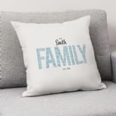 Thumbnail 1 - Personalised Family Name Cushion