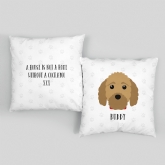 Thumbnail 1 - Personalised Cockapoo Dog Cushion