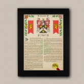 Thumbnail 7 - Personalised Coat of Arms & Surname History Print