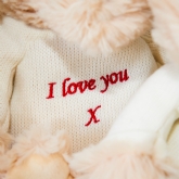 Thumbnail 2 - Warmies 9''  I Love You Microwaveable Plush Bear