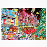 Thumbnail 2 - Falcon Contemporary Christmas at Leicester Square 1000 Piece Jigsaw Puzzle