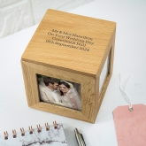 Thumbnail 3 - Personalised Photo Cube Keepsake Box | Find Me A Gift