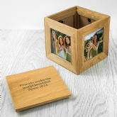 Thumbnail 7 - Personalised Photo Cube Keepsake Box | Find Me A Gift