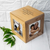 Thumbnail 8 - Personalised Photo Cube Keepsake Box | Find Me A Gift