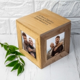 Thumbnail 9 - Personalised Photo Cube Keepsake Box | Find Me A Gift