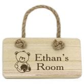 Thumbnail 4 - Personalised Wooden Teddy Bear Sign
