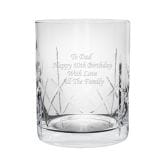 Thumbnail 2 - Personalised Crystal Whisky Tumbler- 50th Birthday Gift For Him