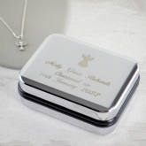 Thumbnail 3 - Personalised Christening Angel Necklace & Box