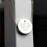 Thumbnail 4 - Personalised Disc Necklace