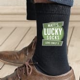 Thumbnail 10 - Personalised Men's Socks