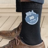 Thumbnail 2 - Personalised Men's Socks