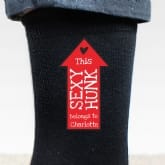 Thumbnail 3 - Personalised Sexy Hunk Socks
