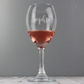 Thumbnail 1 - Personalised Engraved Wine Glass with Name