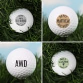 Thumbnail 1 - Personalised Golf Balls