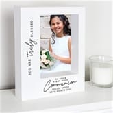 Thumbnail 2 - Truly Blessed Personalised Communion Frame
