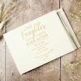 Thumbnail 1 - Happily Ever After Personalised Wedding Guest Book Pen