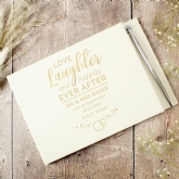 Thumbnail 3 - Happily Ever After Personalised Wedding Guest Book Pen