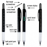Thumbnail 3 - Personalised 7-in-1 Multi Tool Pen