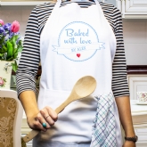 Thumbnail 1 - Personalised Baked With Love Apron