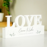 Thumbnail 8 - Personalised Wooden Love Ornament 