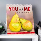 Thumbnail 7 - Personalised Couples You And Me Calendars