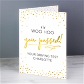 Thumbnail 1 - Personalised You Passed! Card