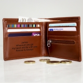 Thumbnail 4 - Personalised Free Text Leather Wallets