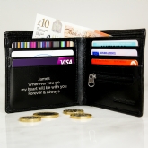 Thumbnail 8 - Personalised Free Text Leather Wallets